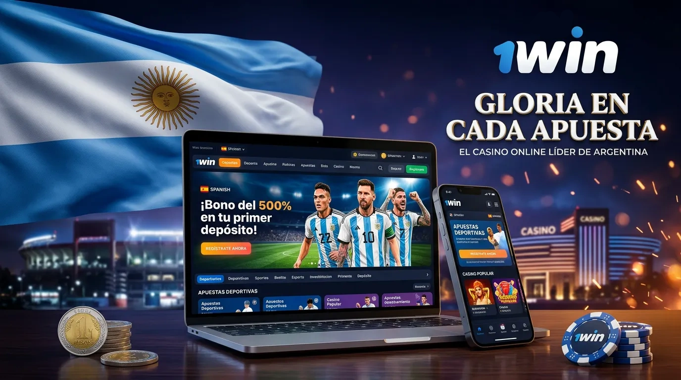 1win es la plataforma de apuestas deportivas y casino online más popular de Argentina