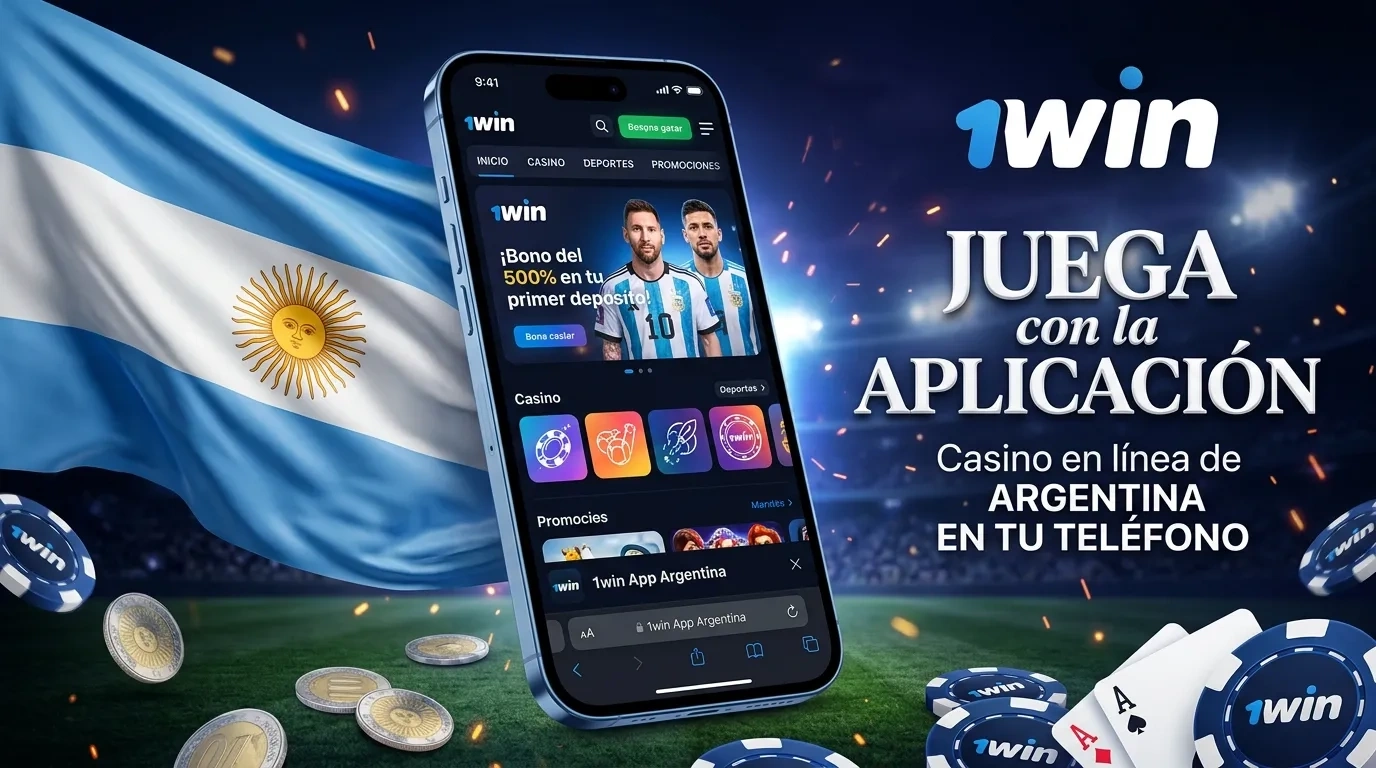 1win Argentina ofrece aplicación de casino y apuestas móviles